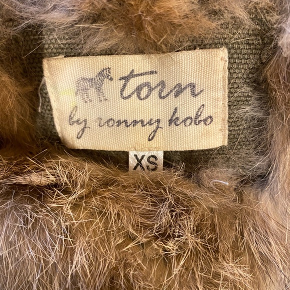 TORN BY Ronny  Kobo Faux Jacket - Picture 14 of 16